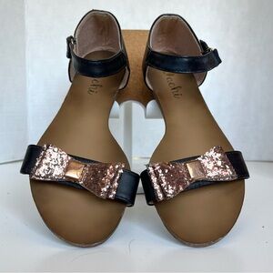 Machi Glitter Bow Sandals
